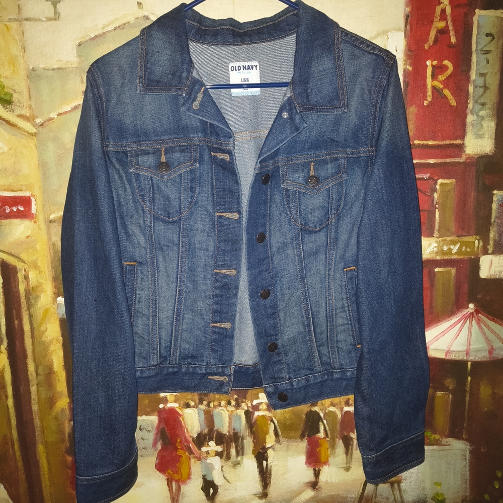 Old Navy Classic Blue Jean Jacket